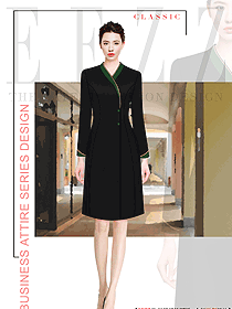 春季OL職業(yè)裝風格原創(chuàng)設計女裝