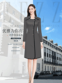 時(shí)尚女職業(yè)正裝團(tuán)體定制款設(shè)計(jì)圖