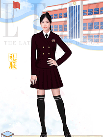 初高中女學(xué)生校園服裝搭配時(shí)尚款