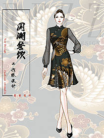 星級(jí)酒店復(fù)古典雅員工服裝定制設(shè)計(jì)圖