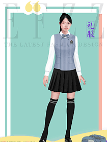 學校學生服裝馬甲款定做原創(chuàng)設計