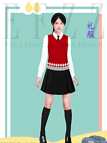 國(guó)內(nèi)原創(chuàng)學(xué)校校服高級(jí)定制設(shè)計(jì)款