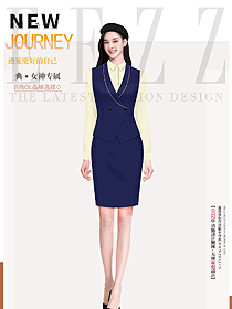 寫字樓文員夏季職業(yè)裝馬夾