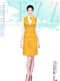 航空公司企業(yè)內(nèi)部員工制服定制設(shè)計(jì)圖