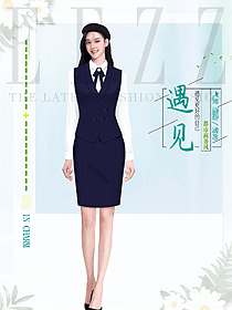 輕薄舒適女職業(yè)裝馬夾定制原創(chuàng)圖片