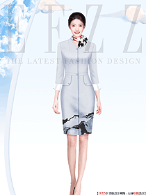 國(guó)際航空公司空姐制服民族文化傳統(tǒng)服裝設(shè)計(jì)