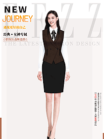 職場(chǎng)女神辦公馬夾職業(yè)裝設(shè)計(jì)效果圖