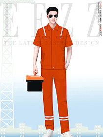 機(jī)場(chǎng)維修員工工程制服設(shè)計(jì)作品圖