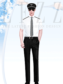 機(jī)場(chǎng)航站樓工作人員夏季職業(yè)正裝原創(chuàng)設(shè)計(jì)圖