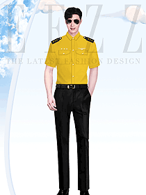 國際航空公司機場工作人員職業(yè)裝設(shè)計案例