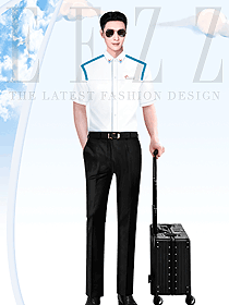 國際航空空少夏季職業(yè)裝設(shè)計高清圖