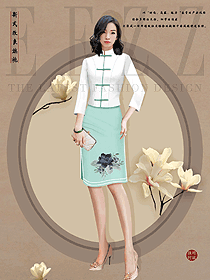 酒店餐飲會所迎賓制服定制設(shè)計(jì)作品