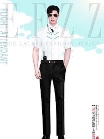 航空標(biāo)準(zhǔn)高鐵乘務(wù)組服裝原創(chuàng)設(shè)計(jì)大賽作品圖