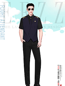 機(jī)場(chǎng)調(diào)度員工作制服設(shè)計(jì)效果圖