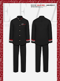 秋冬裝酒店烘焙蛋糕店西點(diǎn)面包師甜品店工作服設(shè)計(jì)