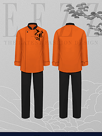特色酒店服務(wù)員廚師服工作服原創(chuàng)設(shè)計(jì)圖