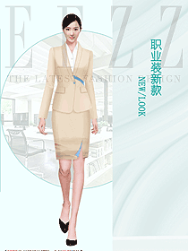 正裝套裝女寶藍(lán)色氣質(zhì)西裝秋季面試商務(wù)工裝職業(yè)裝