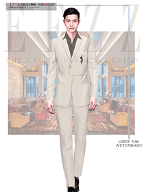 酒店大堂經(jīng)理秋冬加厚職業(yè)西裝套裝韓版男女同款正裝商務(wù)