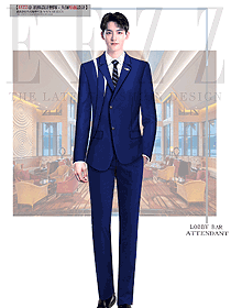 星級酒店賓館大堂行政人員制服設計圖