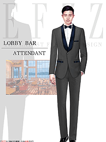西裝禮服職業(yè)裝銀行4S店大堂經(jīng)理毛料工作服酒店前臺售樓部秋冬裝