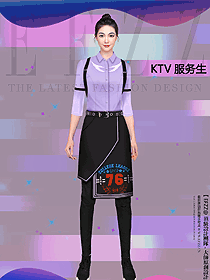 時尚娛樂會所酒吧KTV美女服務(wù)員制服設(shè)計圖