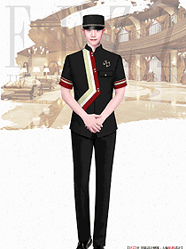酒店行李生服裝定制設(shè)計(jì)原創(chuàng)作品