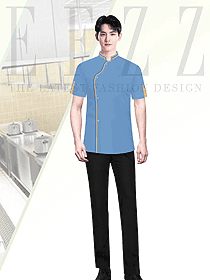 高級廚師服裝定制設(shè)計案例