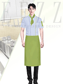 酒店明廚廚師定制制服設(shè)計圖片