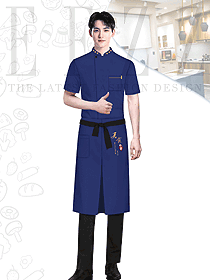 旅游景區(qū)酒店廚師工作服裝訂制設(shè)計案例 