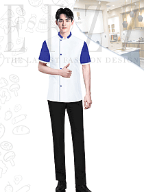 拼色廚師服批發(fā)原創(chuàng)設(shè)計(jì)圖案例作品