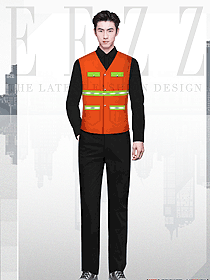 超市紅馬甲工作服定制LOGO臺(tái)球室服務(wù)員導(dǎo)購廣告員工服裝馬夾