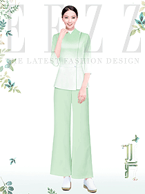 休閑度假桑拿美容院工作服SPA工作服設(shè)計圖