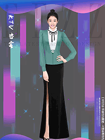 酒店夜總會KTV咨客女裝制服定制款