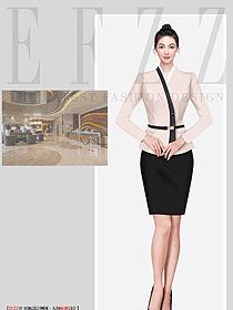 物業(yè)售樓珠寶酒店前臺(tái)員工制服定制款