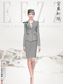 非『AI繪畫』空姐制服設(shè)計(jì)圖