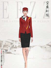 御姐型空姐制服設(shè)計你喜歡嗎