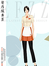 奶茶蛋糕甜品快餐漢堡店薄款工裝定制