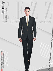 韓版修身三件套商務(wù)休閑職業(yè)正裝設(shè)計圖