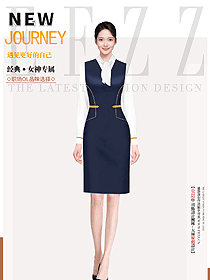 夏季時(shí)尚OL辦公職場(chǎng)通勤收腰連衣裙設(shè)計(jì)