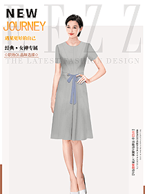 經(jīng)典灰色寶藏連衣裙承包你的夏季職場通勤設(shè)計穿搭