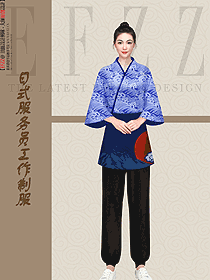 日式居酒屋女服務(wù)生員工制服設(shè)計圖