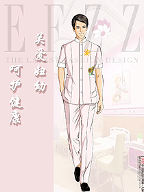 醫(yī)科大學附屬兒童醫(yī)院園區(qū)護工服裝定制款