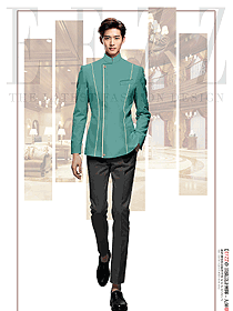 原創(chuàng)制服設(shè)計酒店門童服裝設(shè)計圖