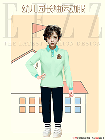 校服套裝初中學生運動班服兩件套設計方案