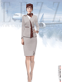 空乘地勤前臺售樓部工作服氣質(zhì)職業(yè)裝定制設(shè)計(jì)