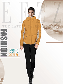 秋冬季新款女士短外套加絨加厚沖鋒衣夾克上衣女裝