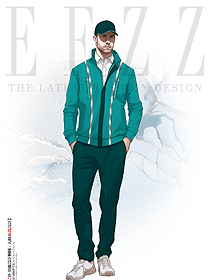 男春秋寬松大碼飛行員工裝教練夾克工作服設(shè)計