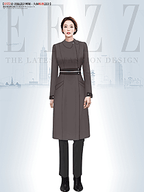 職業(yè)裝呢子大衣男女中長(zhǎng)款?yuàn)A棉毛呢外套定制設(shè)計(jì)