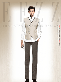 酒店中餐男服務(wù)員制服設(shè)計方案