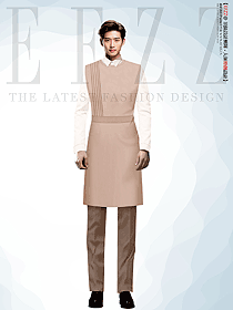 酒店中餐崗位男服務(wù)生服裝定制設(shè)計圖